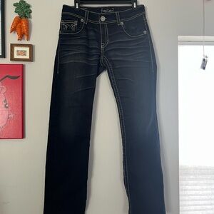 Dark Wash Denim Jeans